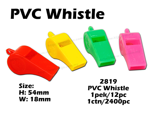 2819 PVC Whistle 