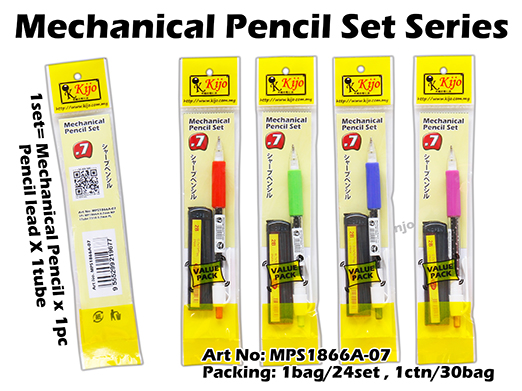 MPS1866A-07 Kijo Mechanical Pencil Set