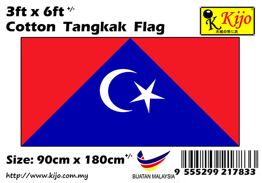 3ft x 6ft Cotton Tangkak Flag