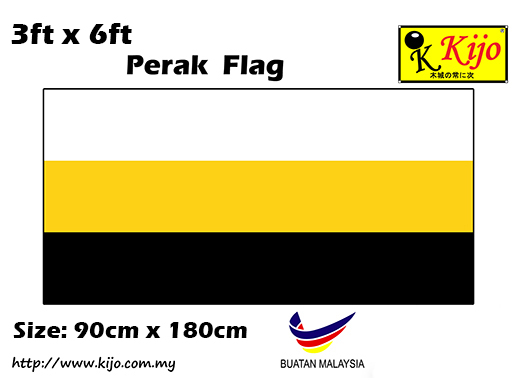 7398 90cm X 180cm Perak Flag